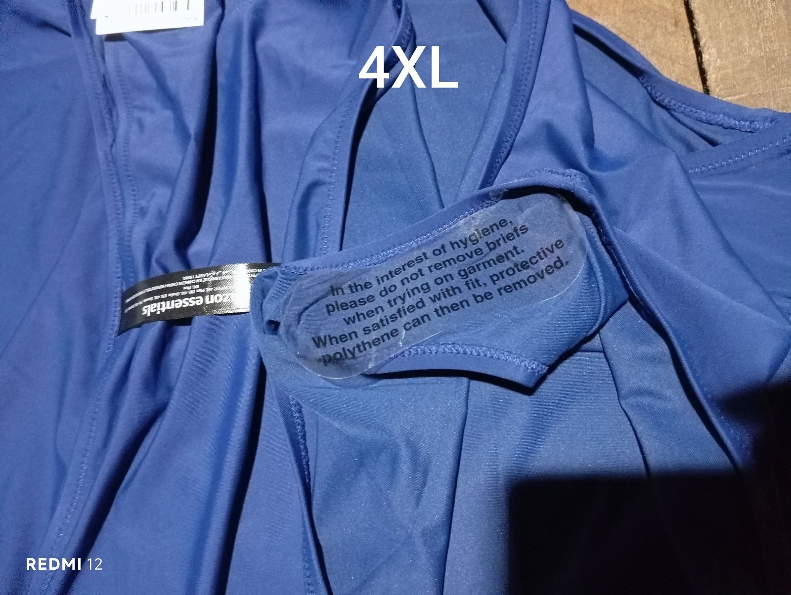 Lot of 2 navy blue bikini panties size 4XL new – photo 3